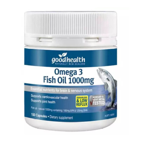 GOOD HEALTH OMEGA 3 1000MG 150CAPS