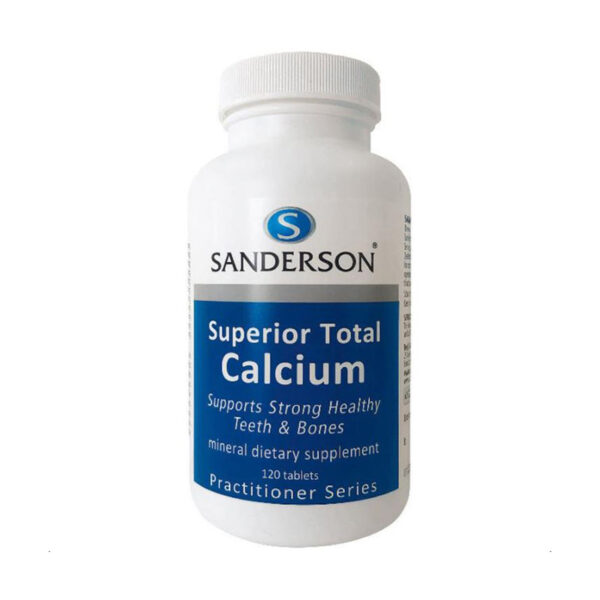 Sanderson Superior Total Calcium 120Tabs