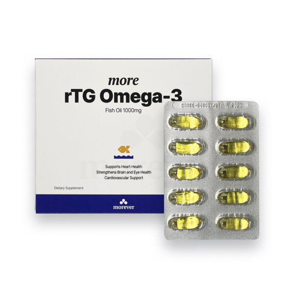 MOREVER MORE rTG OMEGA3 120CAPS